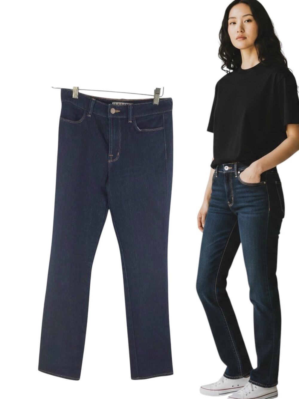 J Brand Bardot High Rise Jeans Xfit Four Way Stretch Size 27